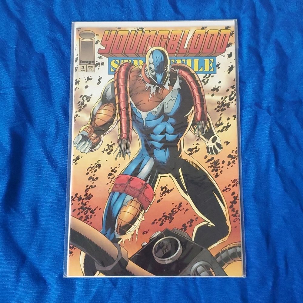Youngblood Strikefile #3 1993 Image Comics Rob Liefeld Jae Lee Flip Book Cover